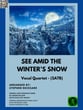 See Amid The Winter's Snow Vocal Solo & Collections sheet music cover